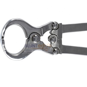 Fórceps de castración profesional Burdizzo con mango de madera Dispositivo para castración Burdizzo para castración sin sangre de toros - Product Image 2