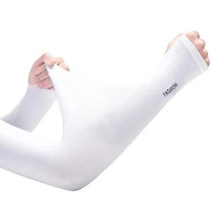 Lot de 2 manchons de bras respirants en Spandex/Polyester pour le sport, protection solaire UV, couvre-mains rafraîchissants, unisexe, pour la course et le cyclisme - Product Image 2