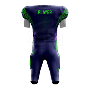 American Football Uniform Most Popular Design Comfortable Sports Wear American Youth Football Uniforms for Men OEM Service - Product Image 2