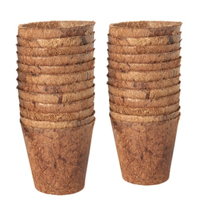 Maceta de Fibra de Coco Natural - Contenedor Biodegradable para Cultivo en Viveros y Horticultura |   Fibra de Coco Natural - Product Image 5