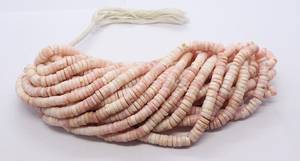 ลูกปัดโอปอลสีชมพูทรงล้อขนาด 7-8 มม. ลูกปัดโอปอลสีชมพูไล่เฉดทรงยางรถยนต์ ขนาด 16 นิ้ว ลูกปัดโอปอลสีชมพูธรรมชาติแบบเม็ดเดี่ยว - Product Image 2