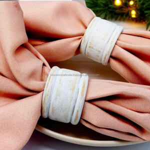 <b>Wooden</b> Napkin Rings Premium Quality <b>Top</b> Selling Eco Friendly <b>Table</b> Decoration for Home Kitchen Dining Use - Product Image 1