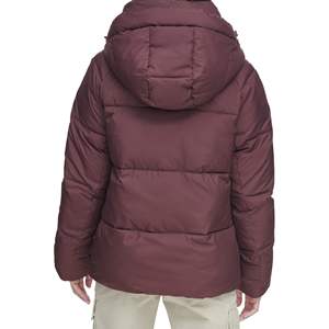 Veste matelassée pour femme sur mesure, vente en gros, veste d'hiver matelassée de qualité supérieure, légère, isolée, chaude, en polyester, résistante à l'eau - Product Image 4
