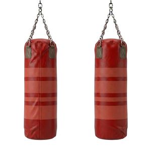 Sac de frappe suspendu noir haute densité à motif chevron pour l'entraînement de boxe, le fitness, la gym et la pratique des compétences - Product Image 5
