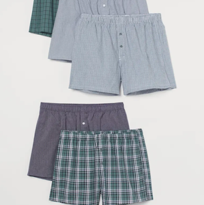 Calzoncillos Boxer para Hombre, Transpirables, de Cintura Media, Alta Elasticidad, Multicolores, Tejidos, 100% Algodón, Fabricación Profesional, Precio Bajo - Product Image 3