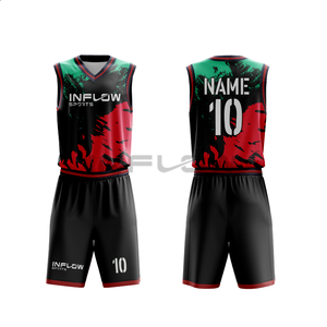 Maillot de basket respirant personnalisé, ensemble grande taille, styles d'uniformes sublimés sur mesure - Product Image 2