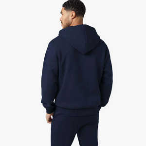 Conjuntos Deportivos de Dos Piezas de Color Sólido de Alta Calidad al por Mayor 2026, Traje de Jogging con Cierre Completo, Trajes de Entrenamiento Personalizados para Hombre - Product Image 5