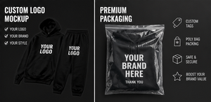 Chándal Deportivo de Alta Calidad, Diseño Personalizado, Estilo Urbano, Talla Grande, Transpirable, 100% Algodón, para Invierno, para Correr, Entrenar - Product Image 6
