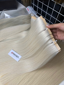 Extensions de cheveux vierges vietnamiennes NASA HAIR VIETNAM Hanoi à bandes adhésives, pointes épaisses/denses, toutes couleurs, emballage adapté - Product Image 5