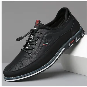 Zapatos de Hombre con Suela Suave, Zapatos Casuales de Cuero Suave, Nuevo Diseño de Moda de Primavera, Calzado Masculino, Zapatos Deportivos para Hombre, Zapatos Para Hombre - Product Image 1