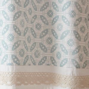 Telo tascabile stampato in acqua 50x18 pollici eleganti tende e mantovane - Product Image 6