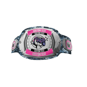 Cinturón de Campeonato de Videojuegos Personalizado con Texto a Medida para Jugadores, Torneos y Eventos de Esports - Product Image 1