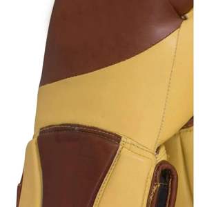 Gants de boxe MMA personnalisés de haute qualité, couleur au choix, avec fermeture, évacuation de l'humidité, en cuir véritable, pour professionnels - Product Image 5