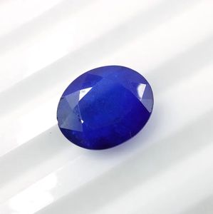 HAYAAT GEMS - Zafiro Azul Ovalado Natural de 3.60 Quilates, Zafiro Suelto Facetado (11x9x4.5MM) para la Elaboración de Joyas - Product Image 2