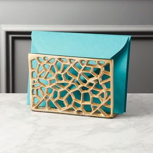 Porta Servilletas Metálico Resistente, Organizador de Mesa Robusto, Construcción Duradera, Ideal para Mesas de Restaurantes Comerciales - Product Image 2