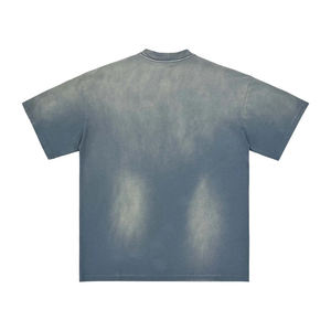 Fabricantes de Ropa Vintage Lisa, Camisetas Personalizadas con Lavado Ácido, Camisetas Gráficas de Manga Corta, Camisetas Lisas Lavadas para Serigrafía, para Hombre y Mujer - Product Image 2