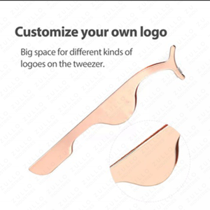 Premium Custom Color Eyelash Extension Tweezers Stainless Steel Applicator Precision Pointed Tip Private Label Lash <b>Tool</b> - Product Image 3