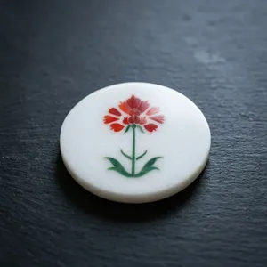Premium Natural Marble <b>Coaster</b> Set Waterproof Heat Resistant <b>Drink</b> <b>Coasters</b> for Indoor Home Kitchen Restaurant and Cafe - Product Image 1