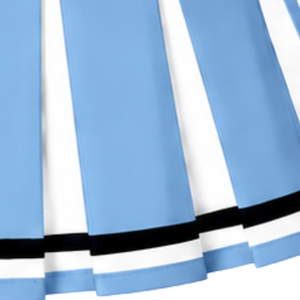 Jupe plissée bleu ciel pour femme, tenue de cheerleading, costume de danse sportive, uniforme d'équipe, vêtements de compétition - Product Image 5