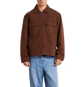 Nouvelle promotion : Blousons de travail en toile tendance, haute qualité, personnalisables pour hommes, avec broderie de lettres, imperméables et respirants - Product Image 4