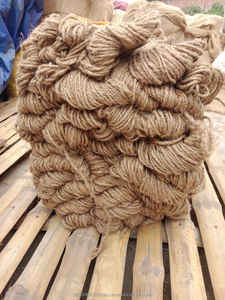 Ficelle de jute 100% naturelle, écologique, durable, biodégradable, de haute qualité, 28LBS/3PLY, 1kg par bobine, anti-bactérienne, pour le tricot et le tissage à la main - Product Image 4