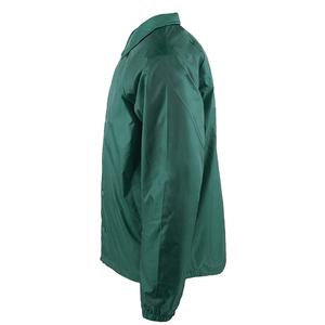 เสื้อโค้ชกันลมกันฝนแบบเรียบง่ายสำหรับเล่นกีฬาและเดินทาง ไซส์ใหญ่ ปี 2026 ขายส่ง ปักโลโก้ตามสั่ง เสื้อโค้ชไนลอนสำหรับผู้ชาย - Product Image 2