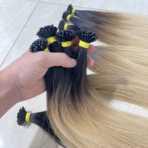 Longue durée de vie Double Drawn 10A Pleine Cuticule Remy Russe En Gros U Tip Cheveux Humains Kératine Tip Extensions 60 Couleur - Product Image 5