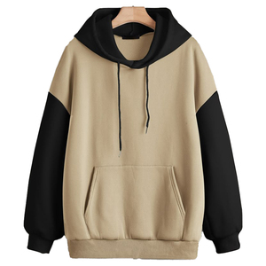 Vente en gros de sweats à capuche 400 g/m² pour hommes, taille américaine, unisexe, pull-over, haute qualité, lourd, sweat à capuche noir oversize en polaire pour hommes - Product Image 1