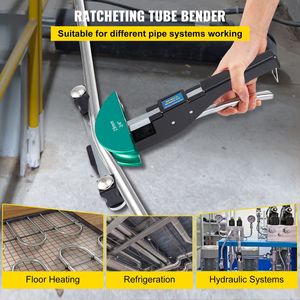 Set di 7 Matrici Colorate per Piegatubi in Rame da 1/4-7/8 Pollici, Piegatura a 90 Gradi in Entrambe le Direzioni, 6-22 mm per Tubi in Rame e Alluminio - Product Image 5