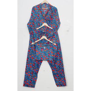 Conjunto de Pijamas de Lujo 100% Algodón para Mujer, Romántico, Estampado Floral, Manga Larga, Cómodo para Usar en Casa, para Todas las Temporadas - Product Image 6