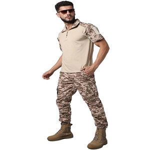 High Quality Frog Camouflage Combat Tactical <strong>Uniform</strong> 91% Cotton Knitted Breathable Shirt Pants Made from <strong>Canvas</strong> for Outdoor Use - Product Image 5