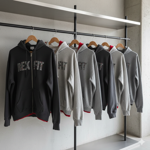 Sudaderas Oversize de Color Sólido de Alta Calidad, Sudaderas con Cremallera y Logotipo Personalizado con Serigrafía, Disponibles a Precios Económicos - Product Image 1