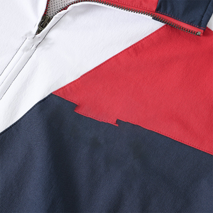Veste coupe-vent à fermeture éclair intégrale Howard University Greek Fraternity, couleurs bleues personnalisées, marque privée, vêtements d'école et d'université, fabricant - Product Image 6