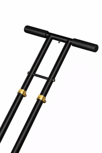 Pousse-neige portable en métal avec poignée réglable, lame en acier de 31 pouces de large, pelle à neige pour allée, jardin, utilisation hivernale ODGWTO007 - Product Image 4