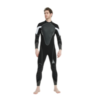 Combinaison de plongée et de navigation unisexe personnalisée de haute qualité, simple, respirante, à manches longues, en néoprène, pour adultes