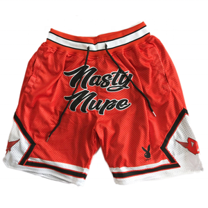 Pantalones Cortos de Baloncesto Personalizados con Estampado, Malla Transpirable, Cordón Ajustable, Logotipo Frontal, Ropa Deportiva para Equipos, Tallas Grandes para Adultos - Product Image 4