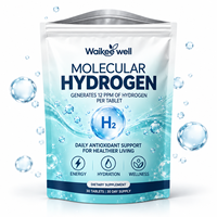 Comprimés de production d'hydrogène moléculaire haute puissance OEM 12PPM – Boost antioxydant quotidien pour l'énergie, la clarté mentale et la récupération