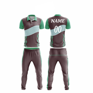 Meilleures ventes : Uniforme de cricket personnalisable pour hommes grandes tailles, imprimé, 100 % polyester, avec logo d'équipe et design sur mesure - Product Image 4