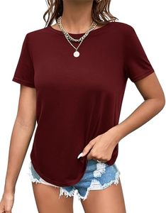 Camiseta holgada de verano de color blanco liso sin espalda, de media manga, estilo crop top oversize para mujer, personalizada por ROYAL SPORTS - Product Image 4