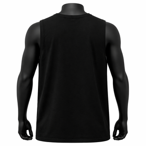 Camiseta sin mangas para hombre con estampado de estrellas y efecto spray, estilo streetwear Y2K, camiseta oversize tipo muscle, chaleco de algodón personalizado para verano. - Product Image 2