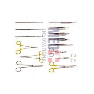 Ensemble d'instruments de chirurgie générale en acier inoxydable allemand 78 pièces Source d'alimentation manuelle - Product Image 5