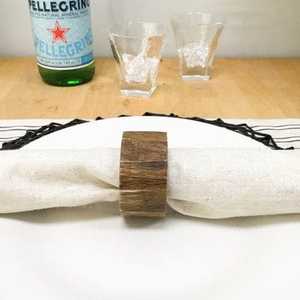 Wooden Napkin Holder and <b>Tissue</b> Stand India Design <b>Wedding</b> Durable Round Shape - Product Image 4
