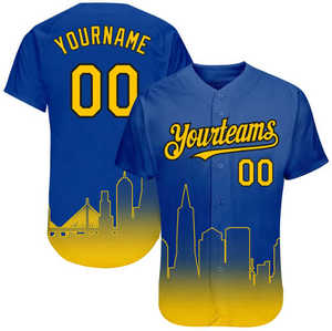 เสื้อเบสบอลแบบสั้นระบายอากาศได้ดี ปักลายปักตัวอักษรและหมายเลขทีม ออกแบบเองได้ 100% - Product Image 2