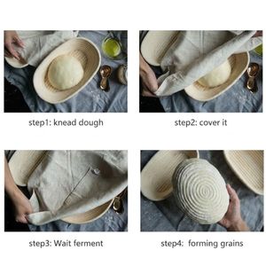 Cestas Ovaladas para Pan de 25 cm, Cestas de Mimbre Hechas a Mano para Fermentación, Cestas Ecológicas para Hornear, Fábrica en Vietnam - Product Image 6