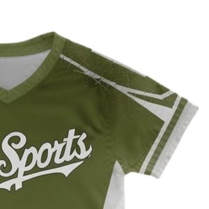 Unisex Olive Green White Sublimated Lacrosse Jersey Lightweight Polyester <b>Athletic</b> Shirt Training Sports Wear Apparel - Product Image 4
