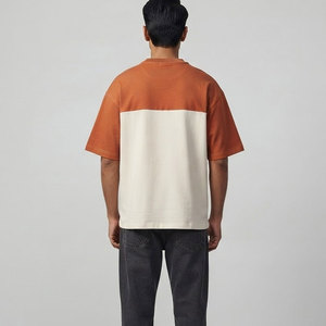 T-shirt Homme Coupe Boxy Lourd en Coton Doux, Coupe Décontractée, Style Streetwear Moderne et Ample pour le Quotidien – Meilleures Ventes - Product Image 4