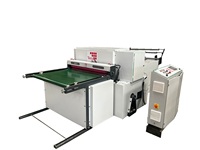 Machine de découpe verticale semi-automatique électrique BOXMAC haute précision, écologique, 70-90 stocks/min, pour bases de gâteaux et boîtes à pizza