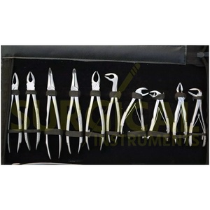 Kit de 61 instruments chirurgicaux pour extraction dentaire, pinces et élévateurs, en acier inoxydable allemand de haute qualité, réutilisable et autoclavable - Product Image 3
