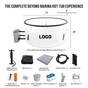 5-7 personnes <span class=keywords><strong>Jacuzzi</strong></span> extérieur Hottubs Drop Stitch bain à remous <span class=keywords><strong>gonflable</strong></span> avec <span class=keywords><strong>pompe</strong></span> - Product Image 2