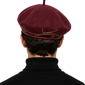 High Quality Wool <b>Beret</b> Hat Unisex Soft Felt Winter Fashion Headwear Elegant Comfortable Casual Lifestyle Accessory - Product Image 5